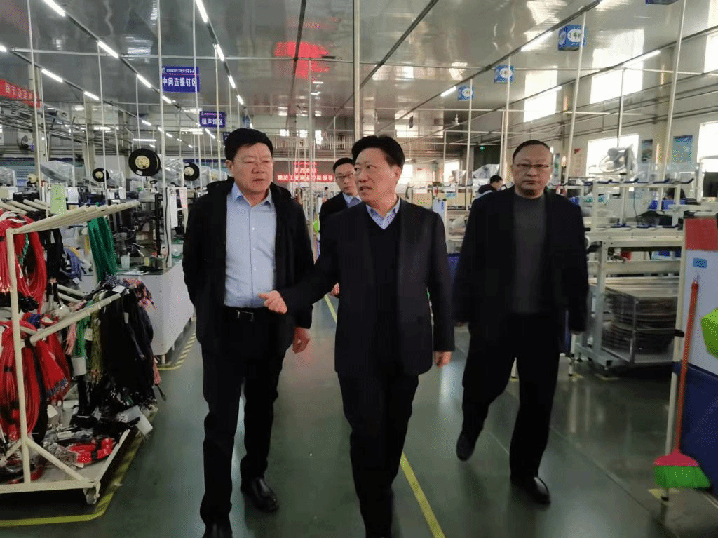 理事长张绍秋一行深入企业考察调研-潍坊工商职业学院两翼建设